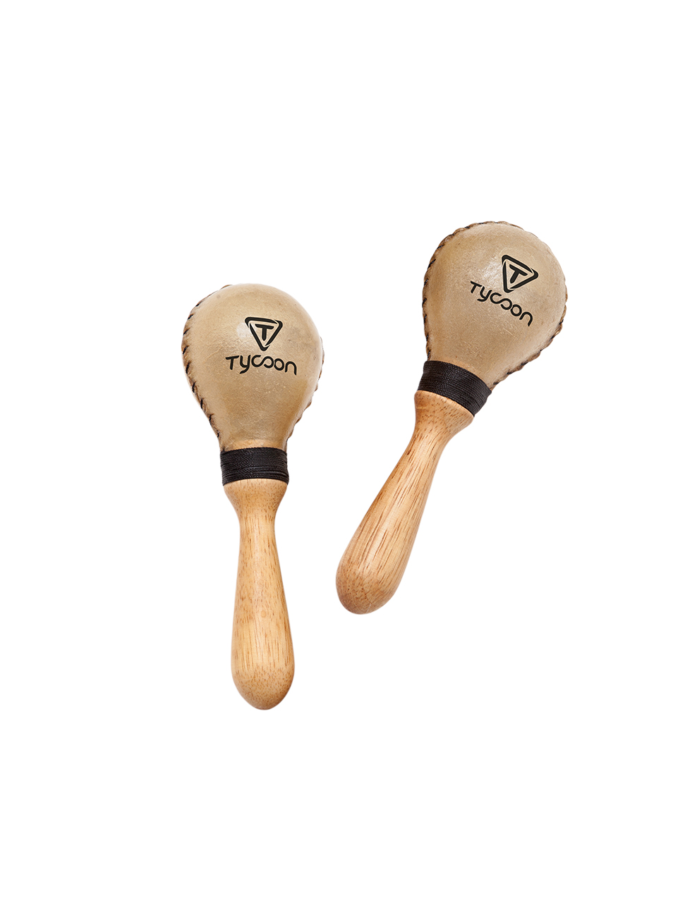 MEDIUM RAWHIDE MARACAS - TMS-70